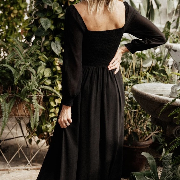 Black Maxi Dress - Picture 6 of 10